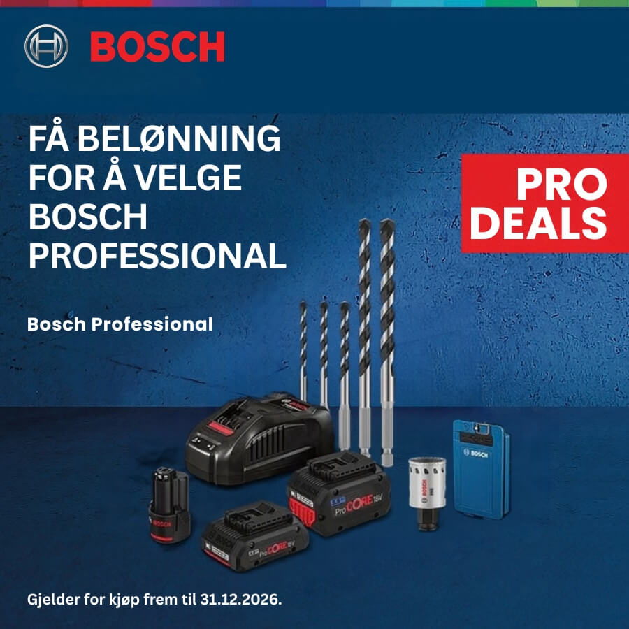 Bosch Professional PRO Deals akcijos
