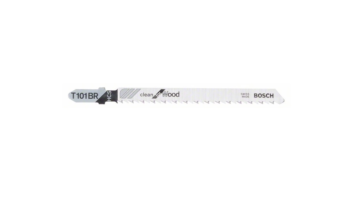Stikksagblad Bosch T 101 BR; 3 stk