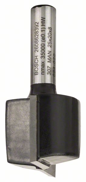 Rett notfres Bosch; 25 mm; 20/51 mm