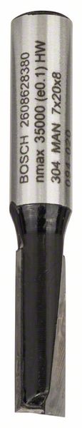 Rett notfres Bosch; 7 mm; 20/51 mm