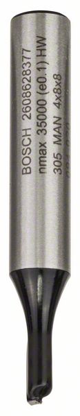 Rett notfres Bosch; 4 mm; 8/51 mm