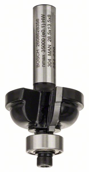 Kant- og hjørnefres Bosch 6,3/13,5/54 mm med kulelager