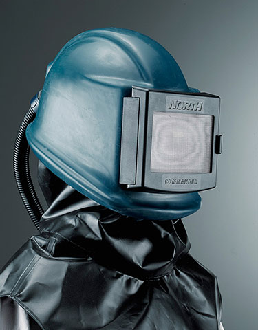 Beskyttelseshjelm til sandblåsing Honeywell Commander