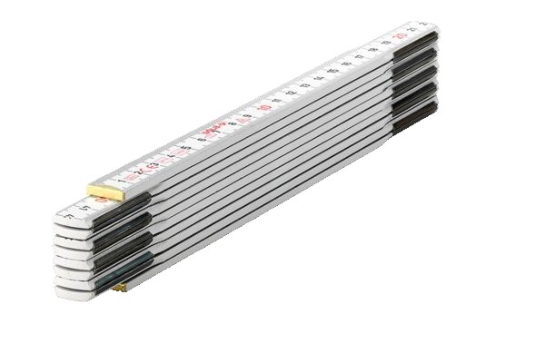 Tre sammenleggbar linjal Sola HW 2/10; 2 m