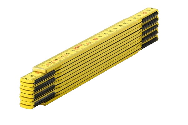 Tre sammenleggbar linjal Sola HG 2/10; 2 m