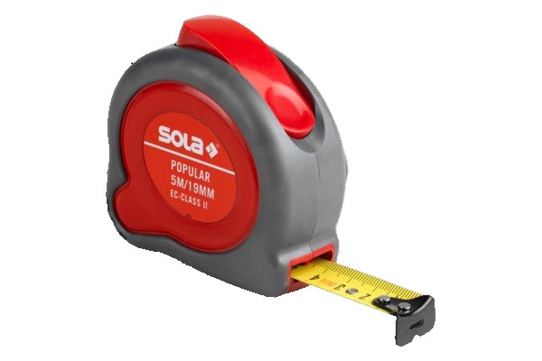 Målerulle Sola Popular PP; 5 m
