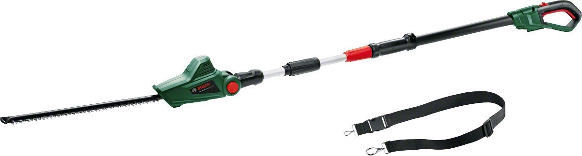 Teleskopisk hekksaks Bosch Universal Hedge Pole 18; 18 V batteridrevet; 43 cm lengde (uten batteri og lader)