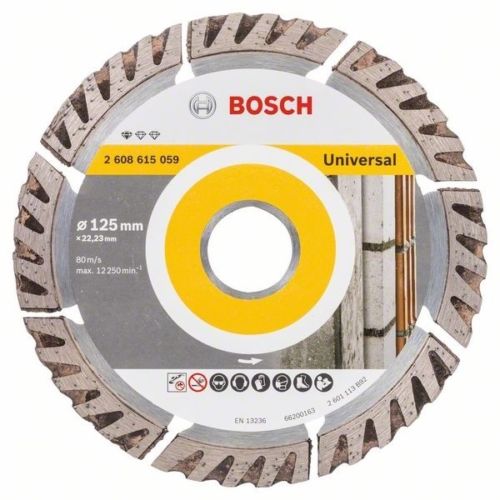 Diamantkappeskive Bosch Universal 125 mm