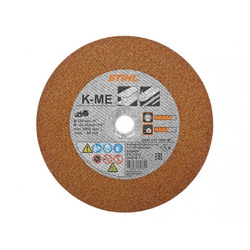Abrasiv kappeskive Stihl 230 K-ME; 230 mm for metall