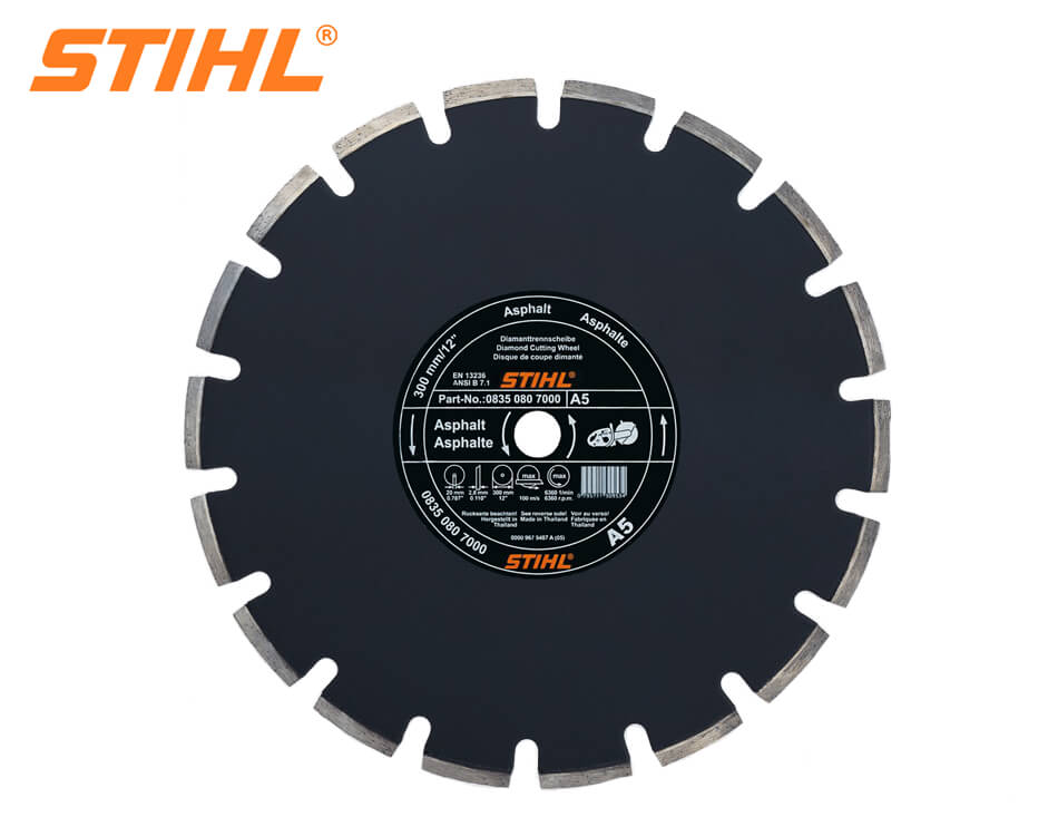 Diamantkappeskive Stihl 350 DF; 80A; 300 mm for asfalt