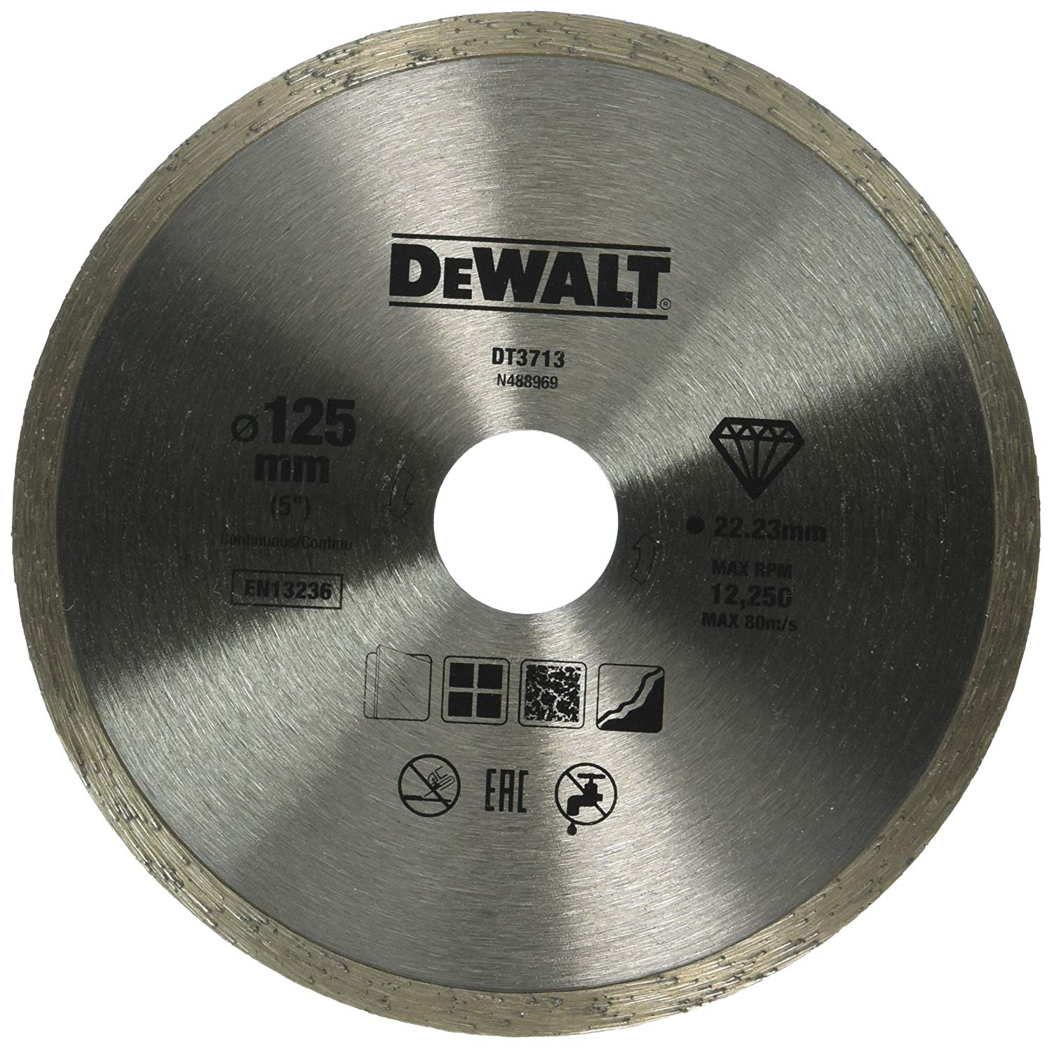 Diamantkappeskive DeWalt DT3713-QZ; 125 mm