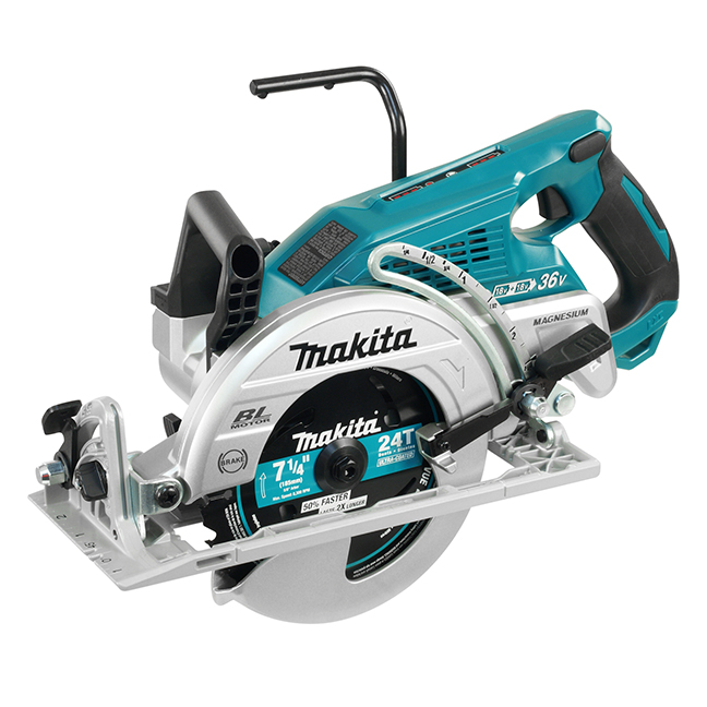 Batteridrevet sirkelsag Makita DRS780Z; 2x18 V (uten batteri og lader)