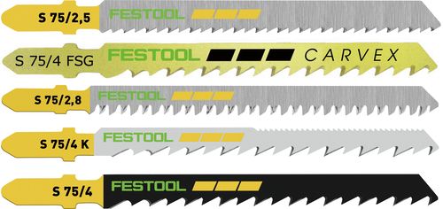 Stikksagblad Festool; 75 mm; 25 stk