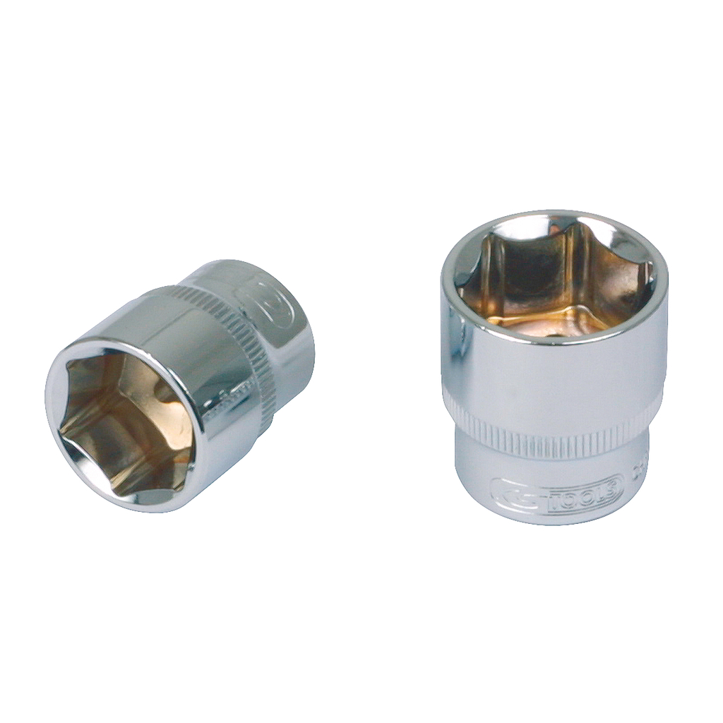 Hylsenøkkel KS tools Chrome+; HEX30; 1/2''; 30&nbsp;mm