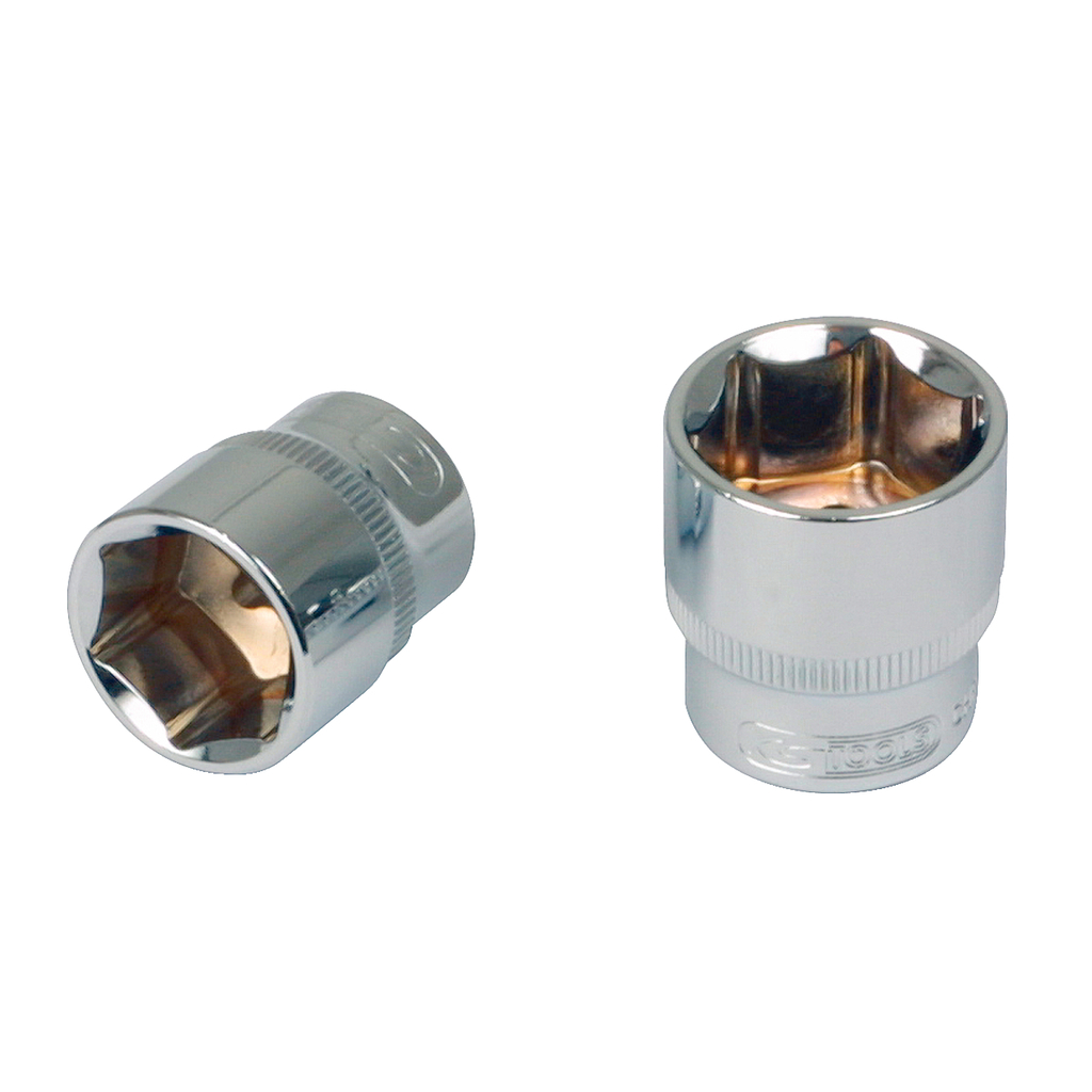 Hylsenøkkel KS tools Chrome+; HEX11; 1/4''; 11&nbsp;mm