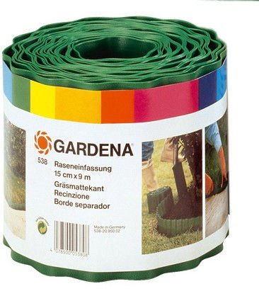 Vedleggstape Gardena 538-20; 15 cm/9 m; grønn