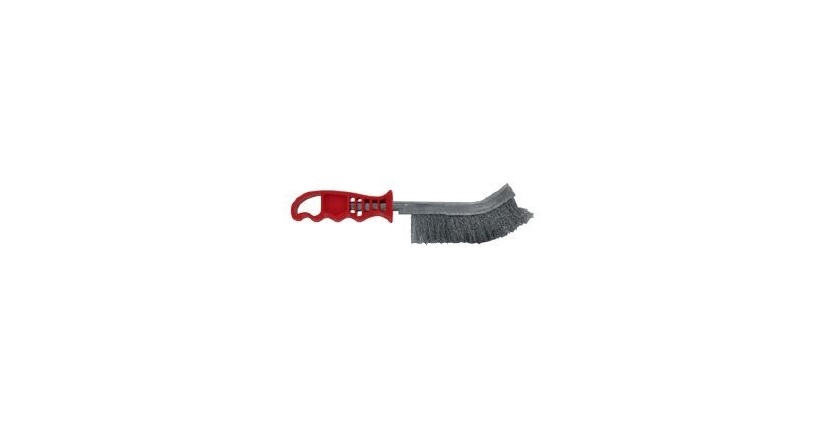 Manuell stålbørste Tivoly Ergonomic; 20x235 mm