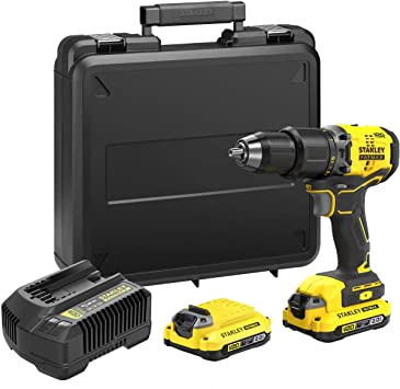 Slagskrutrekker / bor Stanley SFMCD715D2K-QW; 18 V; 2x2,0 Ah batt.