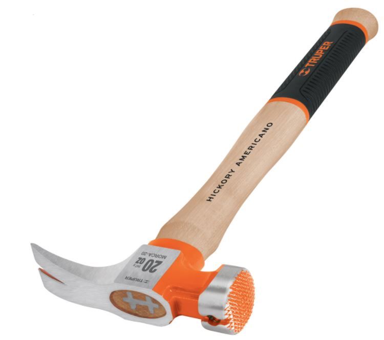 Hammer med spikertrekker Truper MORCA-25; 710 g