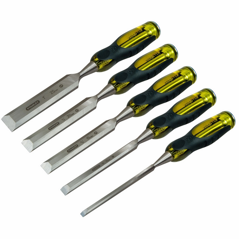 Trestemjern sett Stanley FatMax ThruTang; 5 stk