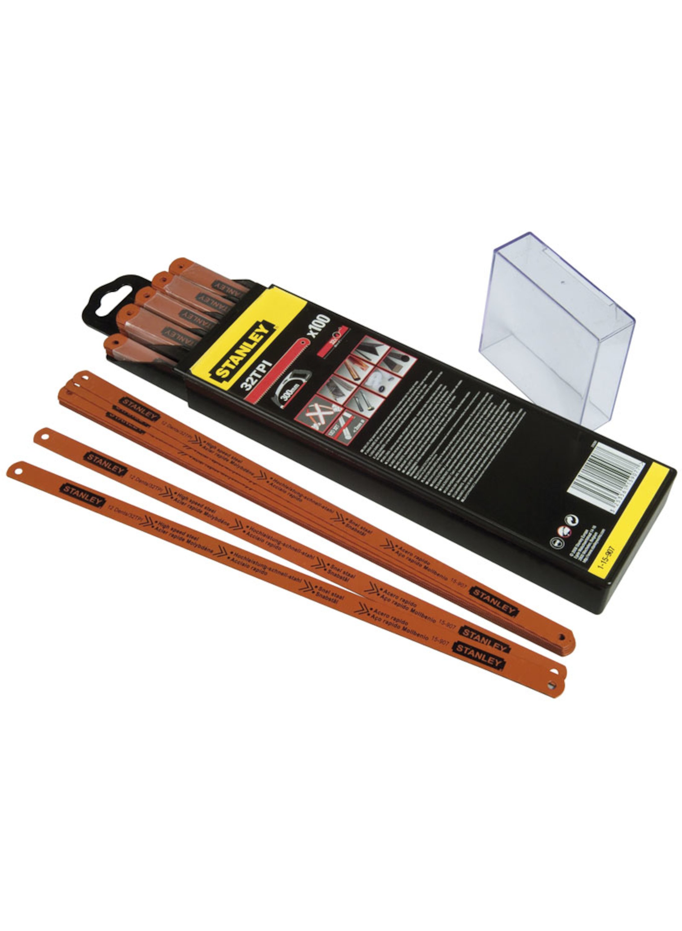Hacksagblad Stanley Moly; 32 TPI; 300 mm; 100 stk