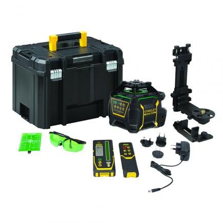 Rotasjonslaser Stanley FatMax RL750L Green + tilbehør