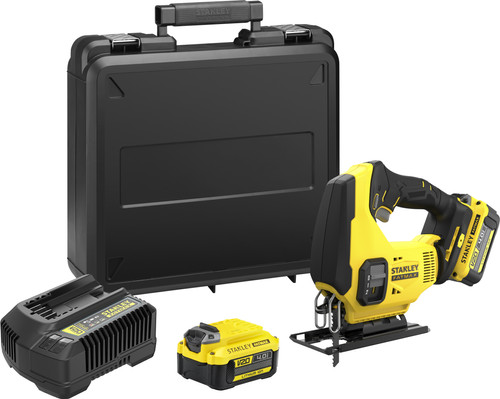 Batteridrevet stikksag Stanley SFMCS600M2K-QW; 18 V; 2x4,0 Ah batt.