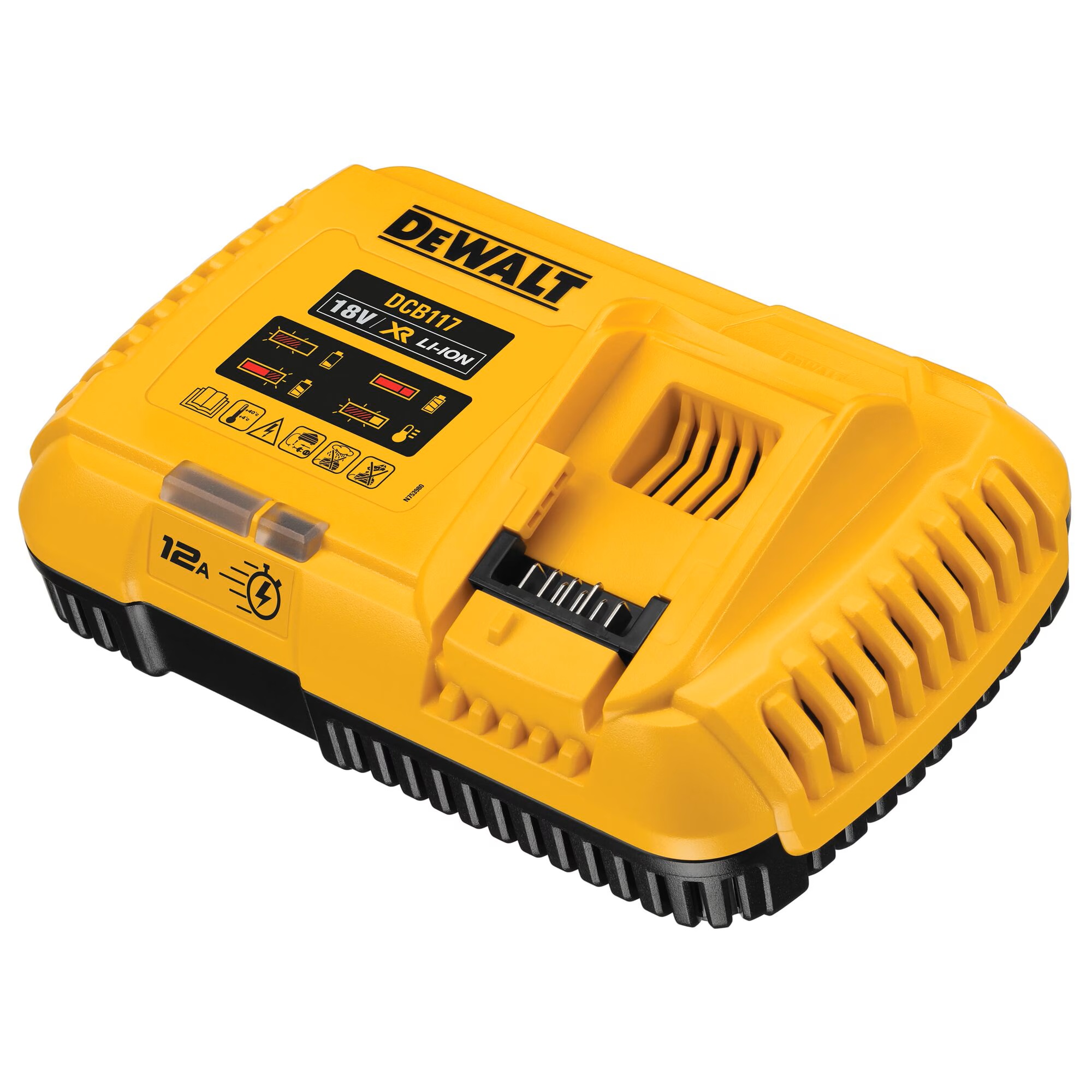 Batterilader med kort ladningstid DeWalt DCB117; 18/54 V