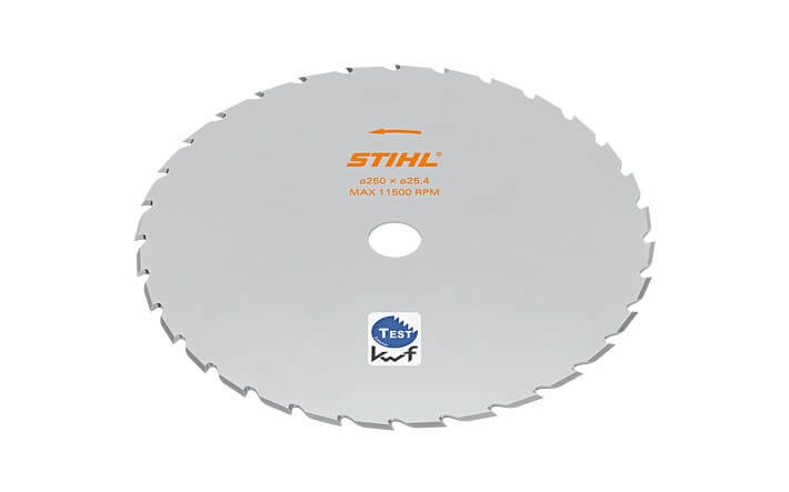 Sagblad Stihl GrassCut; 250x20 mm; Z32