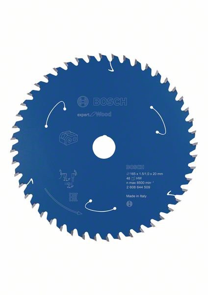 Sagblad for tre Bosch Expert for Wood 2608644509; 165 mm