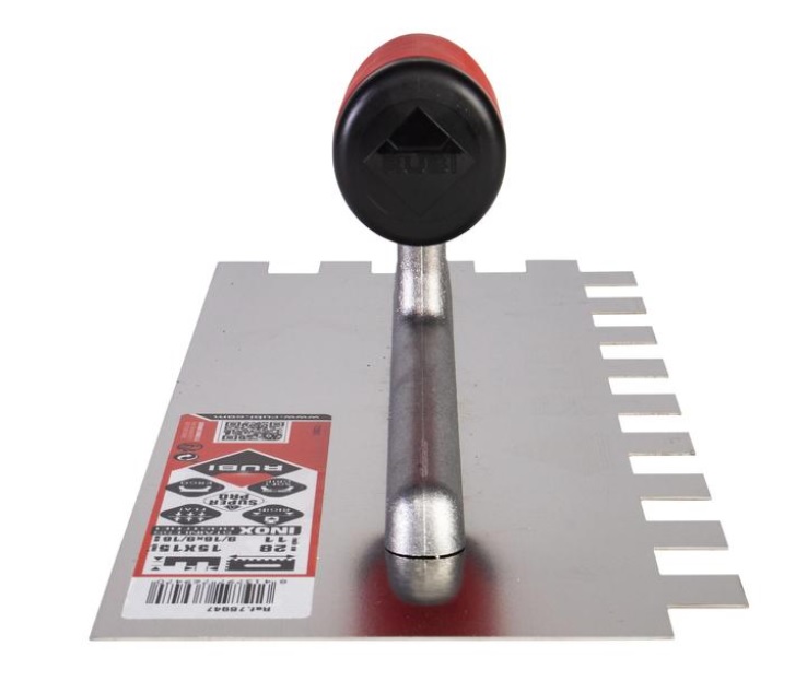 Kam til fliser lim Rubi Rubiflex; 15x15 mm; 28 cm
