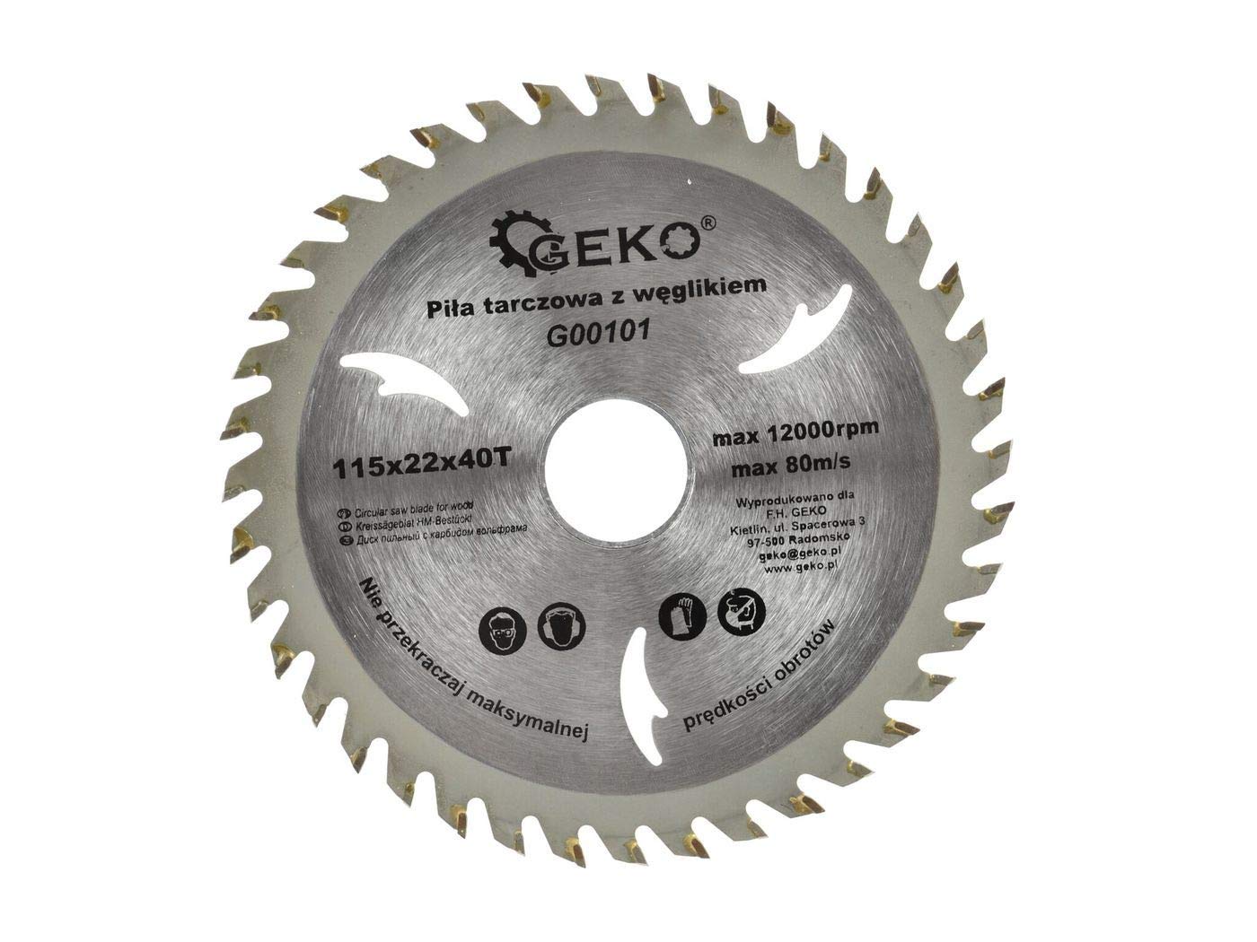 Sagblad for tre Geko ECO G00107; 125 mm