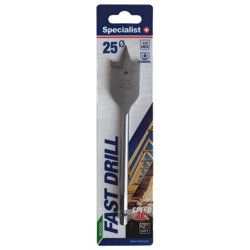 Flatbor for tre Specialist 69/1-260; 26 mm