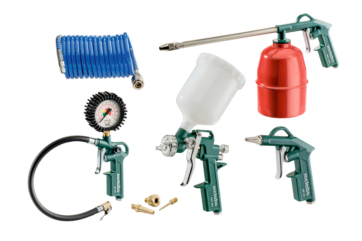 Kompressorsett for maling og blåsing Metabo LPZ 7 SET