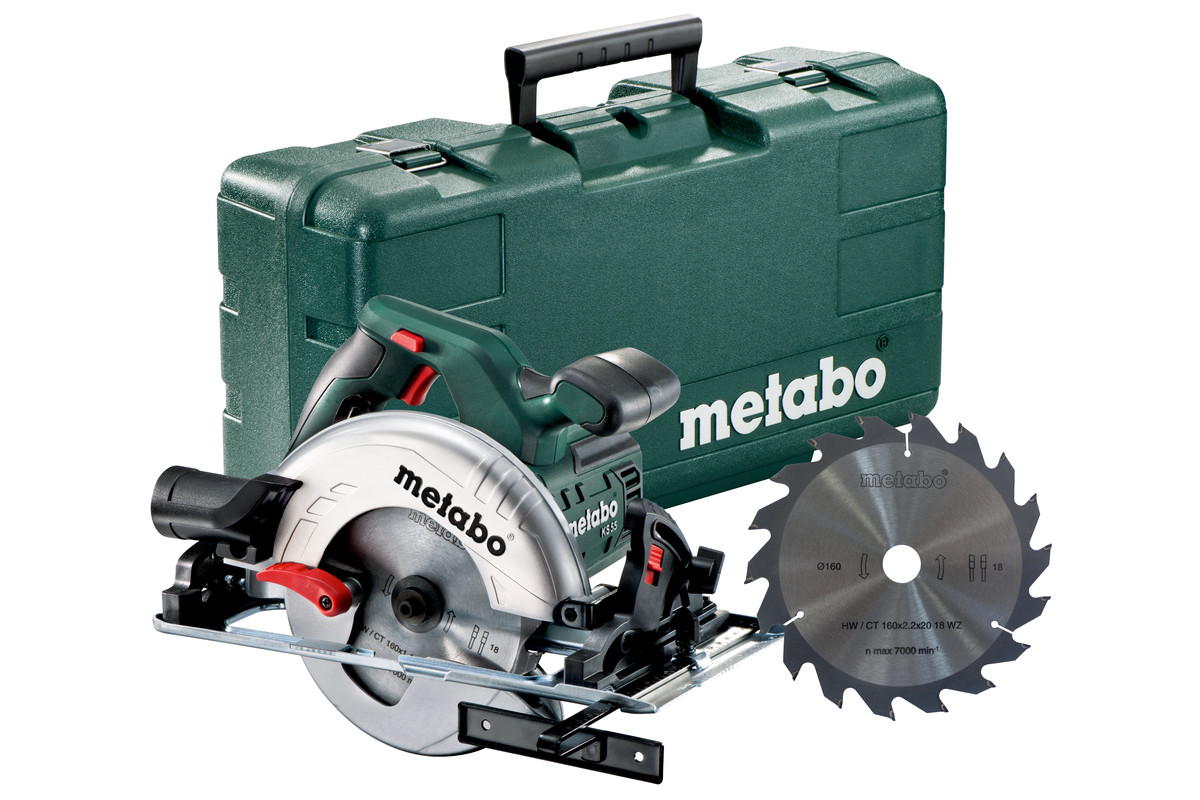 Sirkelsag Metabo KS 55 SET