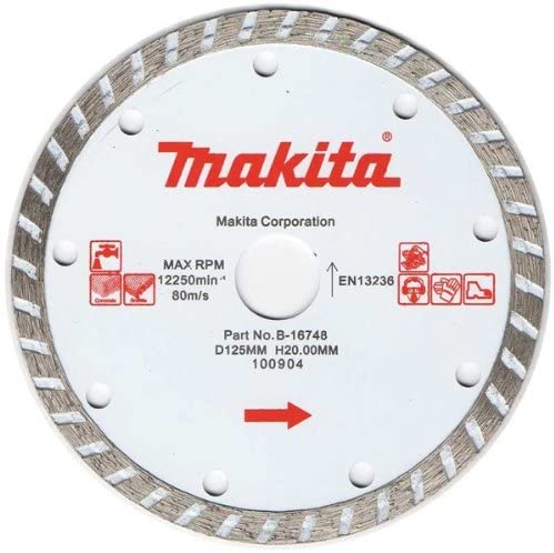 Diamantkappeskive Makita Turbo; 125x20 mm
