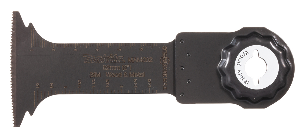 Skjærer for jevn saging Makita B-66416; Starlock Max; BiM; 52 mm
