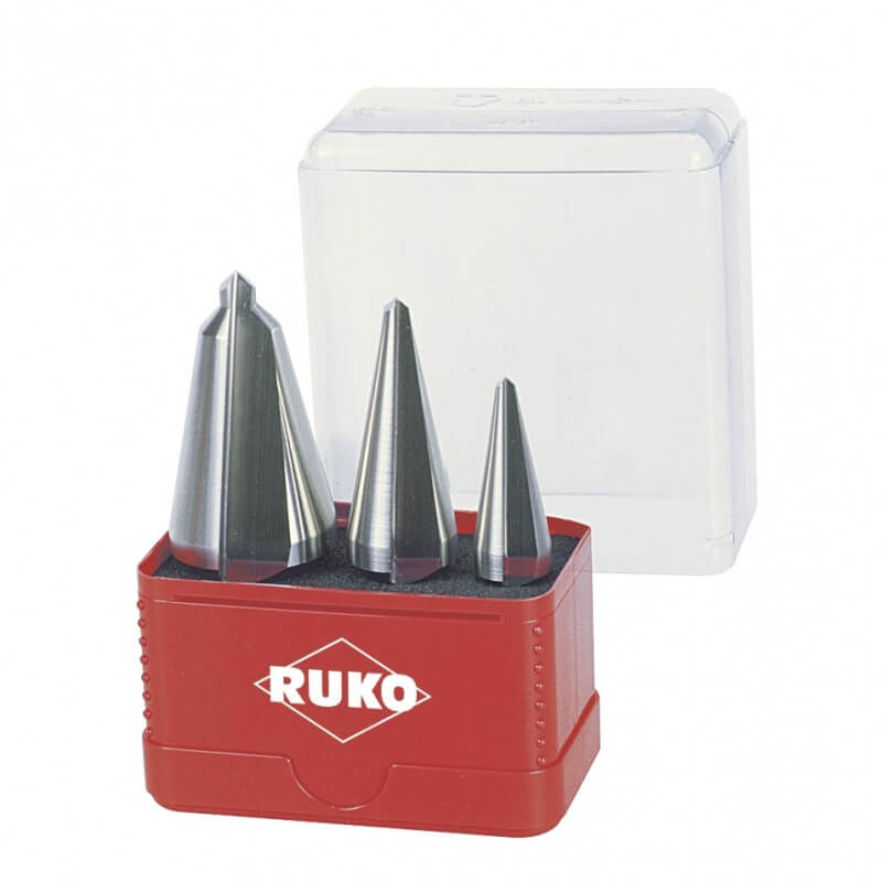 Konisk bor RUKO A101033; HSS; 3 stk