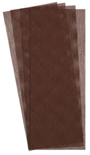 Nettmønstret slipepapir Klingspor; AN 400; 80x133 mm; G80; 50 stk