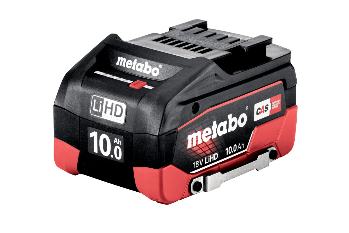 Batteri Metabo; 18 V; 10 Ah; LiHD
