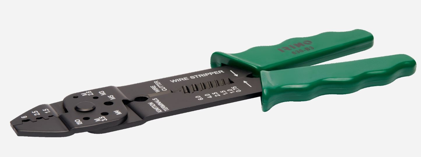 Crimpverktøy for isolerte kabeløyer og kontakter Irimo 630; M2,6-M5,0; 220 mm