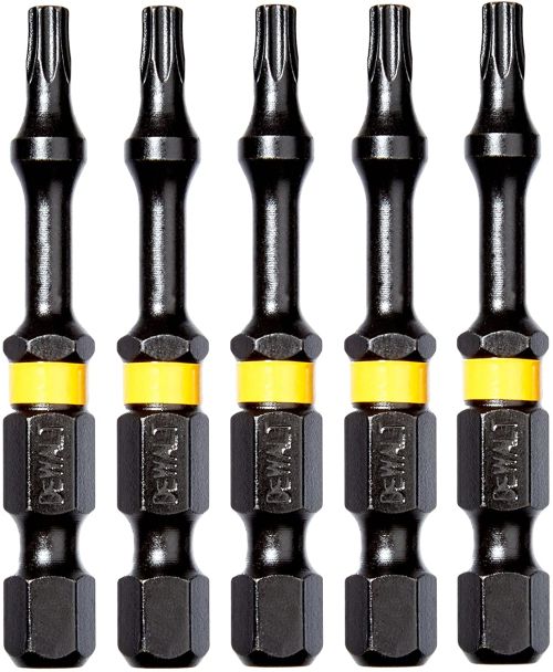 Impulssvingende dyse DeWalt FLEXTORQ; T15; 57 mm; 5 stk