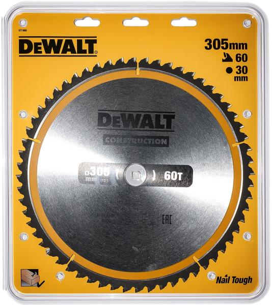 Sagblad for tre DeWalt DT1960; 305x30 mm; 60T
