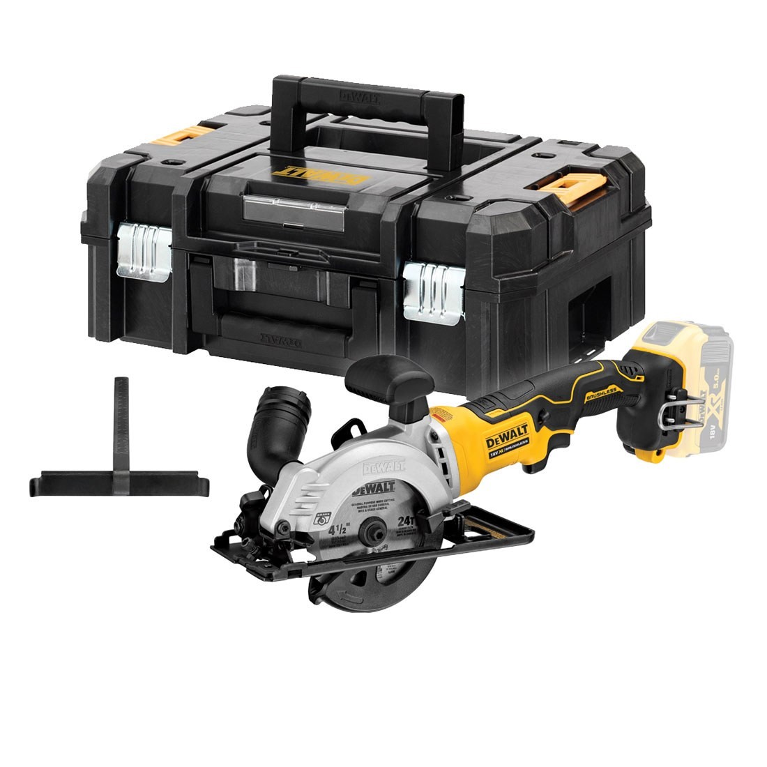Sirkelsag DeWalt DCS571NT-XJ; 115 mm; 18 V; (uten batteri og lader)
