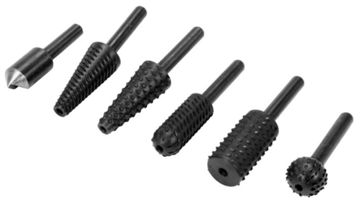 Freseborsett Yato YT-61712; 6 stk