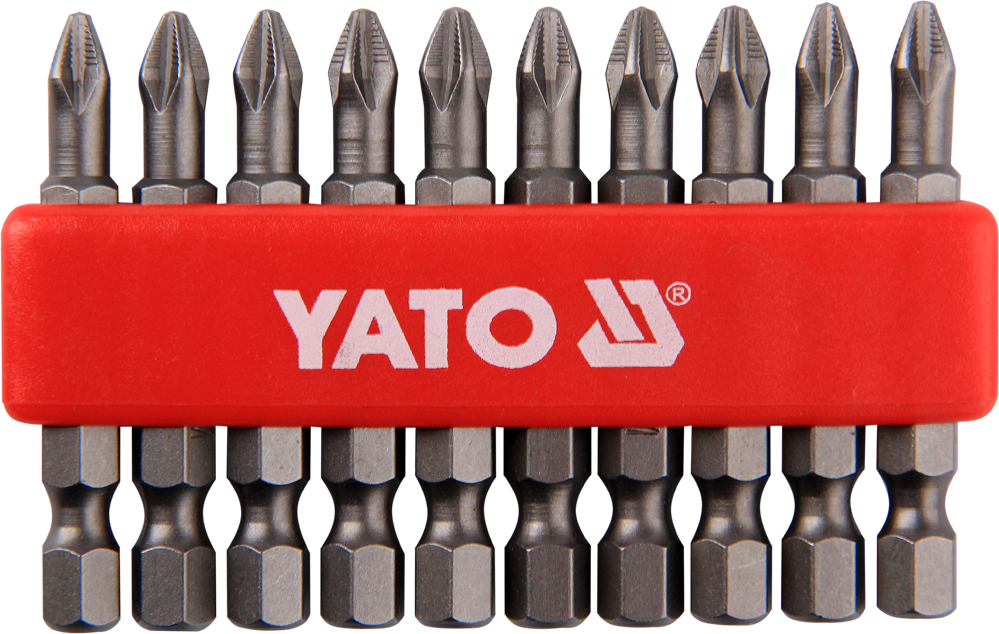 Skrutrekkersett Yato YT-0478; PH3; 50 mm; 10 stk
