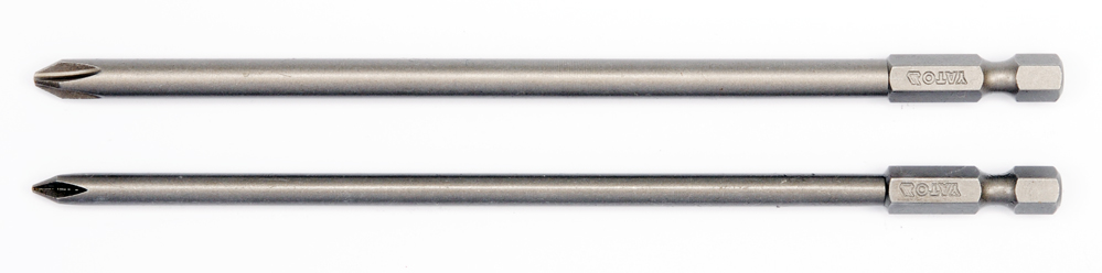 Bitssett til skrutrekker Yato YT-0489; PH1, PH2; 150 mm; 2 stk