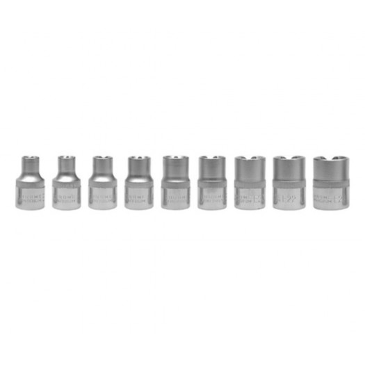 Hylsenøkkelsett Yato YT-0521; TORX; 9 stk