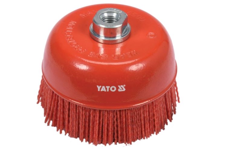 Skivebørste nylontråd Yato YT-47785; 65 mm