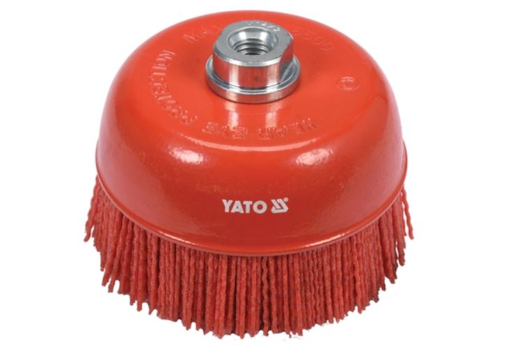 Skivebørste nylontråd Yato YT-47787; 125 mm